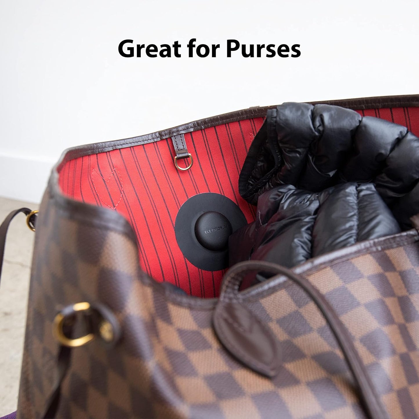 Elevation Lab AirTag Fabric Mount - TagVault™ - The First AirTag Fabric Mount | Secure & Discreet | for Luggage, Purses, Backpacks, & Jackets (4 Pack)