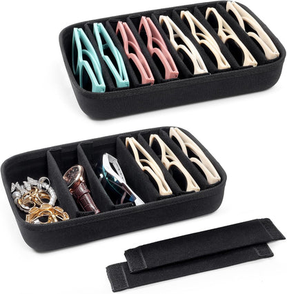 Bukere Sunglasses Organizer Tray Storage for Drawer, Glasses Watches Jewelry Display Case, Eyeglasses Holder Men Women