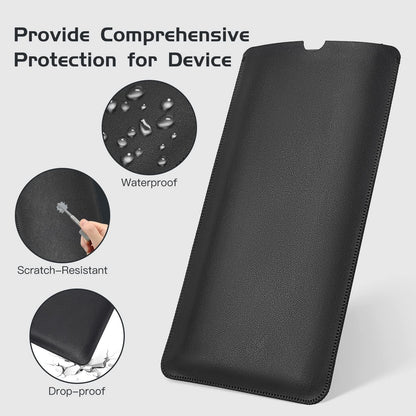 Protective Keyboard Sleeve Case for Logitech MX Keys Mini Minimalist & MX Mechanical Mini Wireless Illuminated Keyboard, Logitech MX Mini PU Sleeve Bag Case, Black