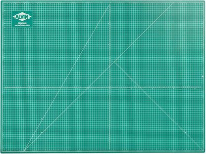 ALVIN GBM Self-Healing Cutting Mat 48 x 96 inch | Double-Sided Green/Black | 5-Layer Gridded Surface for Arts, Crafts and Sewing - Model GBM4896