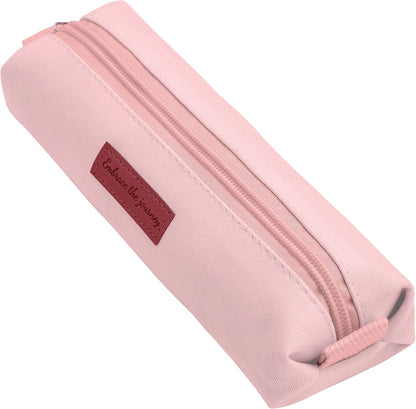 Mr. Pen- Cute Pencil Case Pouch, Multipurpose Canvas Bible Pencil Pouch, Smooth Zipper, Premium Material, Neat Stitches, Ideal for Stationery, Cosmetics, Electronics, School, Office, Travel