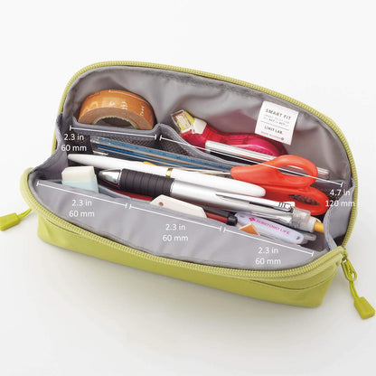 LIHITLAB Compact Pen Case, Water & Stain Repellent