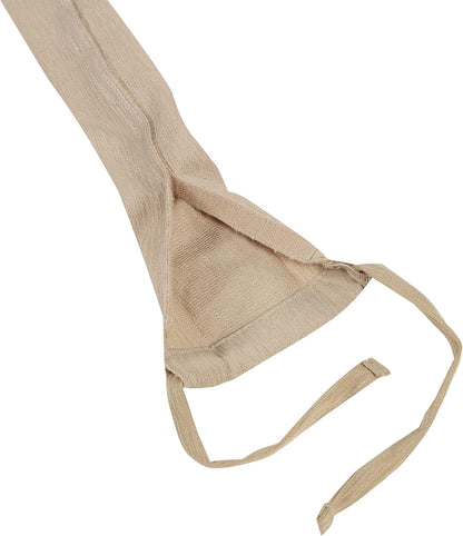 Aspen Creative 15013-21A, 6' Wheat Faux Silk Fabric Cord & Chain Cover, Easy to Install for Lighting Fixture, Cable Management, Lamp Wire Cover