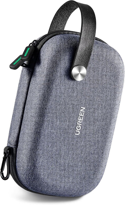 UGREEN Electronic Organizer Travel Case Pouch Bag Accessories Portable Waterproof Storage Bag Travel Essentials with Cable USB Flash Drive Charger External Battery Memory Card