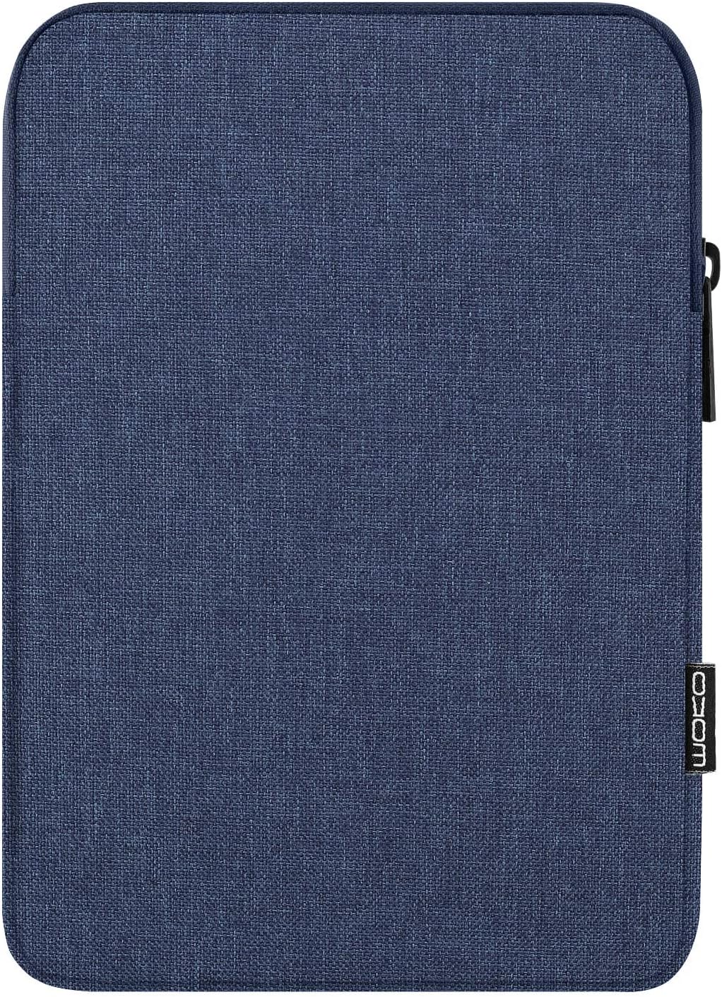 MoKo 7-8 Inch Tablet Sleeve Bag, Polyester Pouch Cover Case Fits iPad mini (A17 Pro) 8.3" 2024, iPad mini 6/5/4/3/2/1, Samsung Galaxy Tab S2 8.0, Tab A 8.0, ZenPad Z8s 7.9,Black