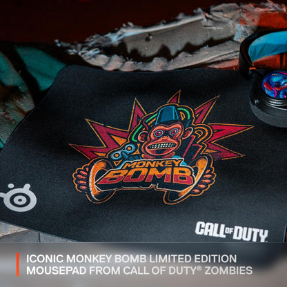 SteelSeries QcK Gaming Mouse Pad - XXL Cloth - Peak Tracking and Stability - Esports Mousepad - Never-Slip - Full Desk Coverage