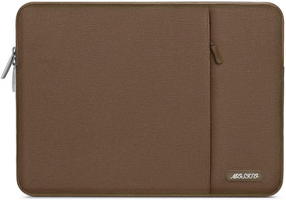 MOSISO Laptop Case 15 inch, 15 inch Laptop Sleeve Compatible with MacBook Air M5 A3448 M4 A3241 M3 A3114 M2 A2941 2026-2023, Dell XPS, Polyester Vertical Computer Sleeve Bag with Pocket, Black - Colors B