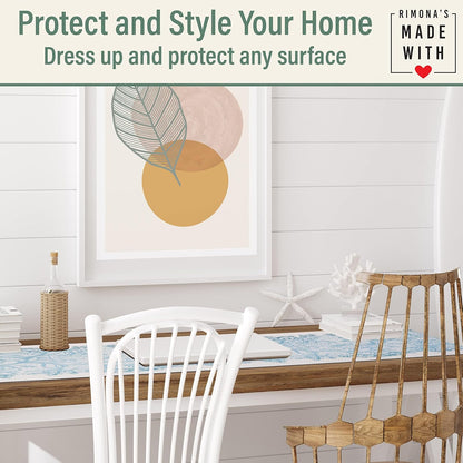 RIMONA'S Heat Resistant Table Runner - Waterproof, Trivet Runner, Heat Proof Table Protector, Trivet Table Runner, Ideal for Gifting, Mother-in-Law Gift, All-Natural Cork Table Runner