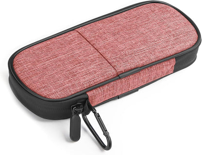 Gelozid Insulin Pen Cooler Travel Case Diabetic Medication Insulated Cool Organizer with 2 Reusable Ice Packs for Insulin Pen and Other Diabetic Supplies, for the Daily Life and Trip(Black)