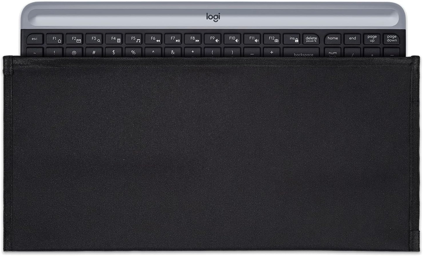Keyboard Bag Case Sleeve Pouch for Universal Keyboard, Logitech/Razer/Das/Havit/Apple Magic Keyboard Protector, Wireless/Wire Computer/Gaming PC Keyboard Dust Cover-Black