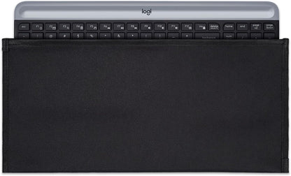 Keyboard Bag Case Sleeve Pouch for Universal Keyboard, Logitech/Razer/Das/Havit/Apple Magic Keyboard Protector, Wireless/Wire Computer/Gaming PC Keyboard Dust Cover-Black