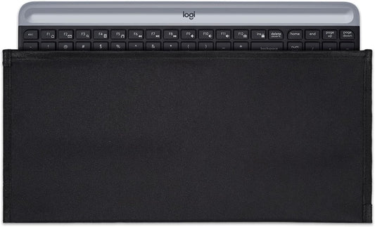 Keyboard Bag Case Sleeve Pouch for Universal Keyboard, Logitech/Razer/Das/Havit/Apple Magic Keyboard Protector, Wireless/Wire Computer/Gaming PC Keyboard Dust Cover-Black