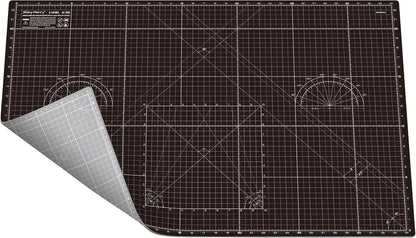 Self Healing Cutting Mat A3 12"x18" – Double Sided 5-Ply Craft Mat for Sewing, Quilting, Fabric, Scrapbooking – Pink/Purple
