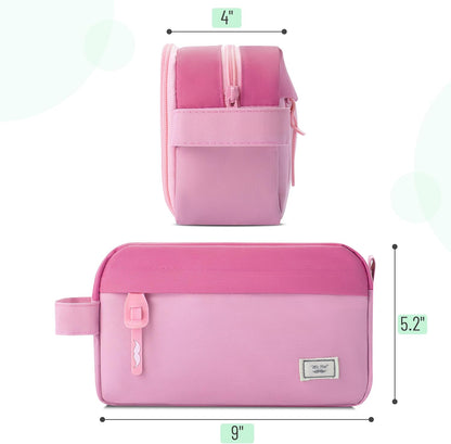 Mr. Pen- High Capacity Pencil Case, Large Pencil Pouch with 3 Compartments and 2 Pockets, Large Pencil Bag with Smooth Zipper, Cute Pencil Case Pouch Organizer, School Supplies for Teens