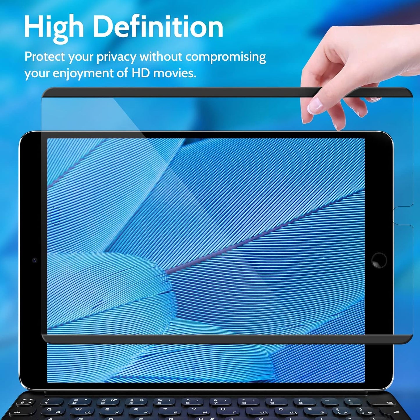 Peslv Magnetic Privacy Screen for Surface Laptop 6/5/4/3/2/1 13.5 Inch, Removable Anti Blue Light Glare Filter, Black Security Private Apy Block Protector