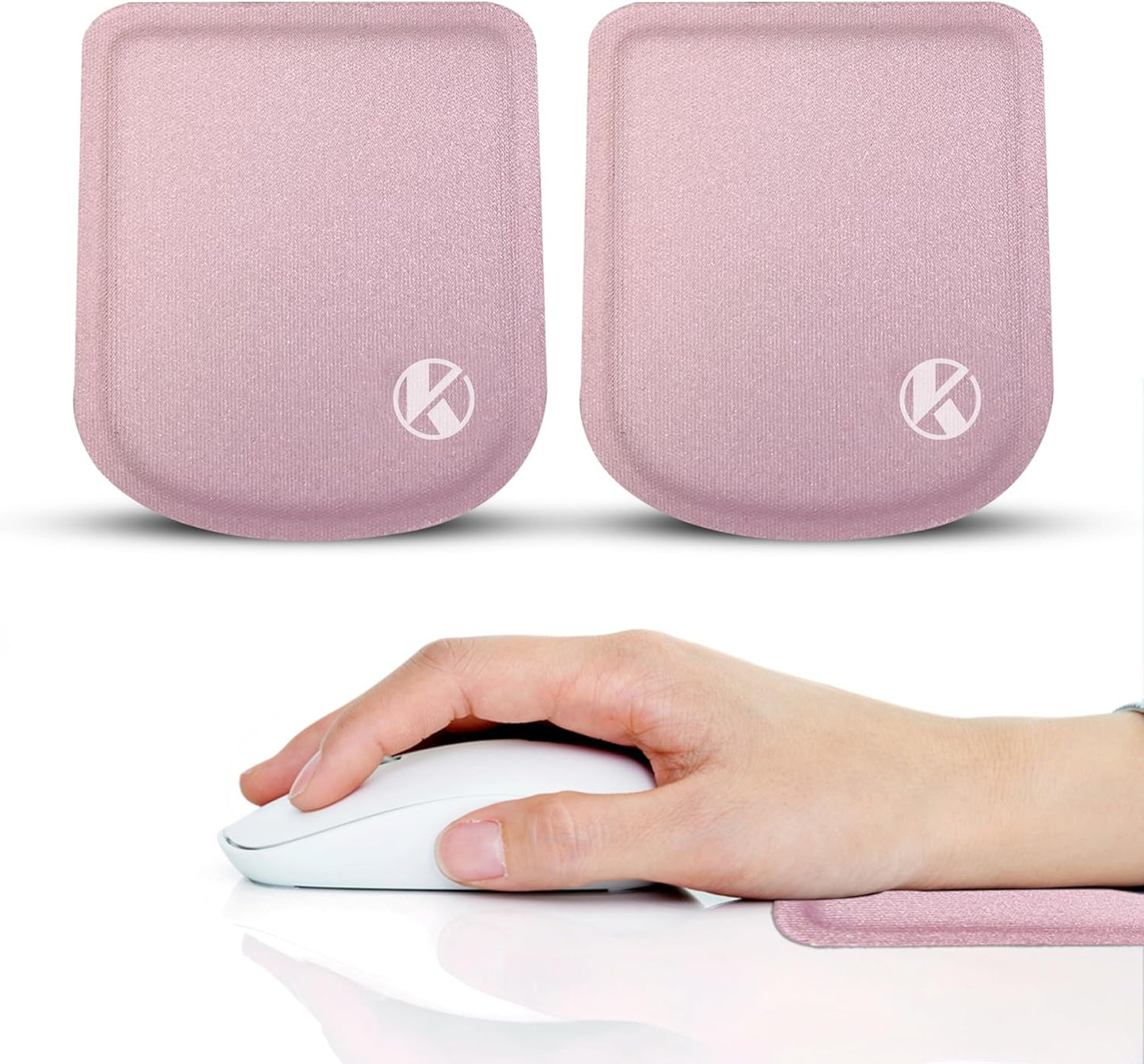 Ultra-Thin Portable Laptop Wrist Rest Pads (Onyx Black)