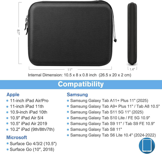 FINPAC Hard Laptop Sleeve Case for MacBook Neo A18 Pro,13 inch MacBook Air 2026 M5/M4/M3/M2/M1,14 inch MacBook Pro 2026 M5/M4/M3/M2 Pro/Max,Waterproof Case for Dell,Surface Laptop,HP,Acer,Black | Hard