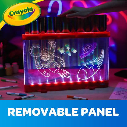 Crayola Ultimate Light Board - White, Kids Drawing Tablet, Gifts for Kids, LED Drawing Board, Sketching Art Projector, Toys for Boys & Girls, 6+