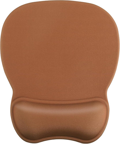 MROCO Ergonomic Mouse Pad with Gel Wrist Rest, Smooth Wrist Support Surface, Non-Slip PU Base for Pain Relief, Comfortable Mousepad for Computer, Laptop, Office & Home, 9.4 x 8.1 in, Black
