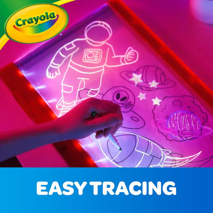 Crayola Ultimate Light Board - White, Kids Drawing Tablet, Gifts for Kids, LED Drawing Board, Sketching Art Projector, Toys for Boys & Girls, 6+