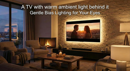 USB Light Strip Warm White 3000K CRI 92+ Small Dimmable COB LED Strip Light Cuttable 5V USB Powered 6 ft 10W for TV Backlight Cabinet Bedroom Indoor DIY Lighting Project