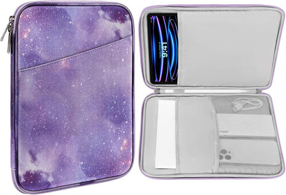 MoKo 9-11 Inch Tablet Sleeve Case, Fits New 11inch iPad Air M4/Pro M5, iPad A16 11", i-Pad 10/9/8/7th/Air 5/4th 10.9"/10.2", Tab S9/S8 11", Protective Bag Carrying Case with Pocket, Dark Gray