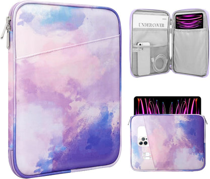 TiMOVO 9-11" Tablet Sleeve Bag for iPad 11-inch A16 2025, iPad 10.9"/10.2"| Air 11 Inch/5th/4th Gen. 10.9", Galaxy Tab A9+/A11Plus 11", Protective Bag with Pocket, Black