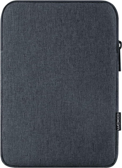 MoKo 7-8 Inch Tablet Sleeve Bag, Polyester Pouch Cover Case Fits iPad mini (A17 Pro) 8.3" 2024, iPad mini 6/5/4/3/2/1, Samsung Galaxy Tab S2 8.0, Tab A 8.0, ZenPad Z8s 7.9,Black