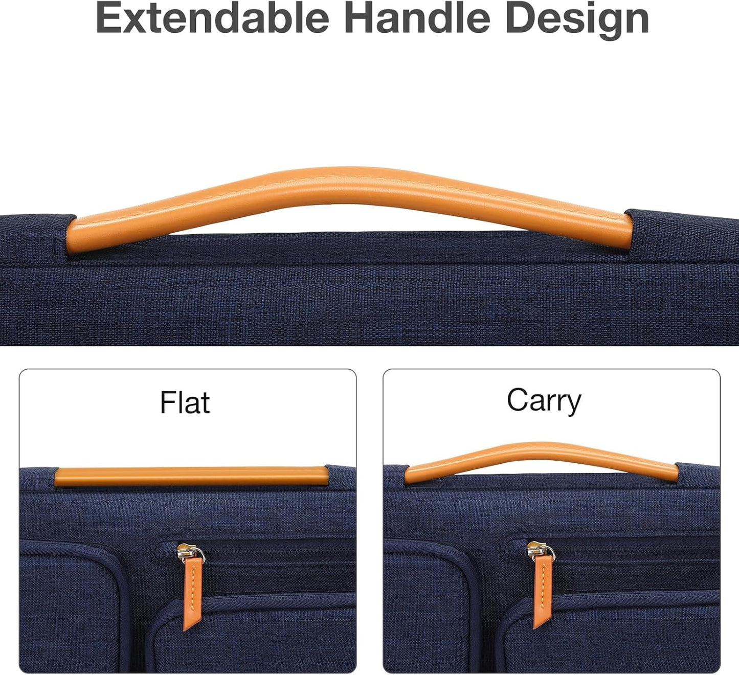MOSISO 9-11 inch Tablet Sleeve Case for iPad A16 2025, iPad Air 11 inch M3 M2, iPad Pro 11 M4, iPad 10/9/8/7th, Galaxy Tab A9+/S9/S8/Plus 11, Side Open Carrying Bag with 4 Zipper Pockets, Black