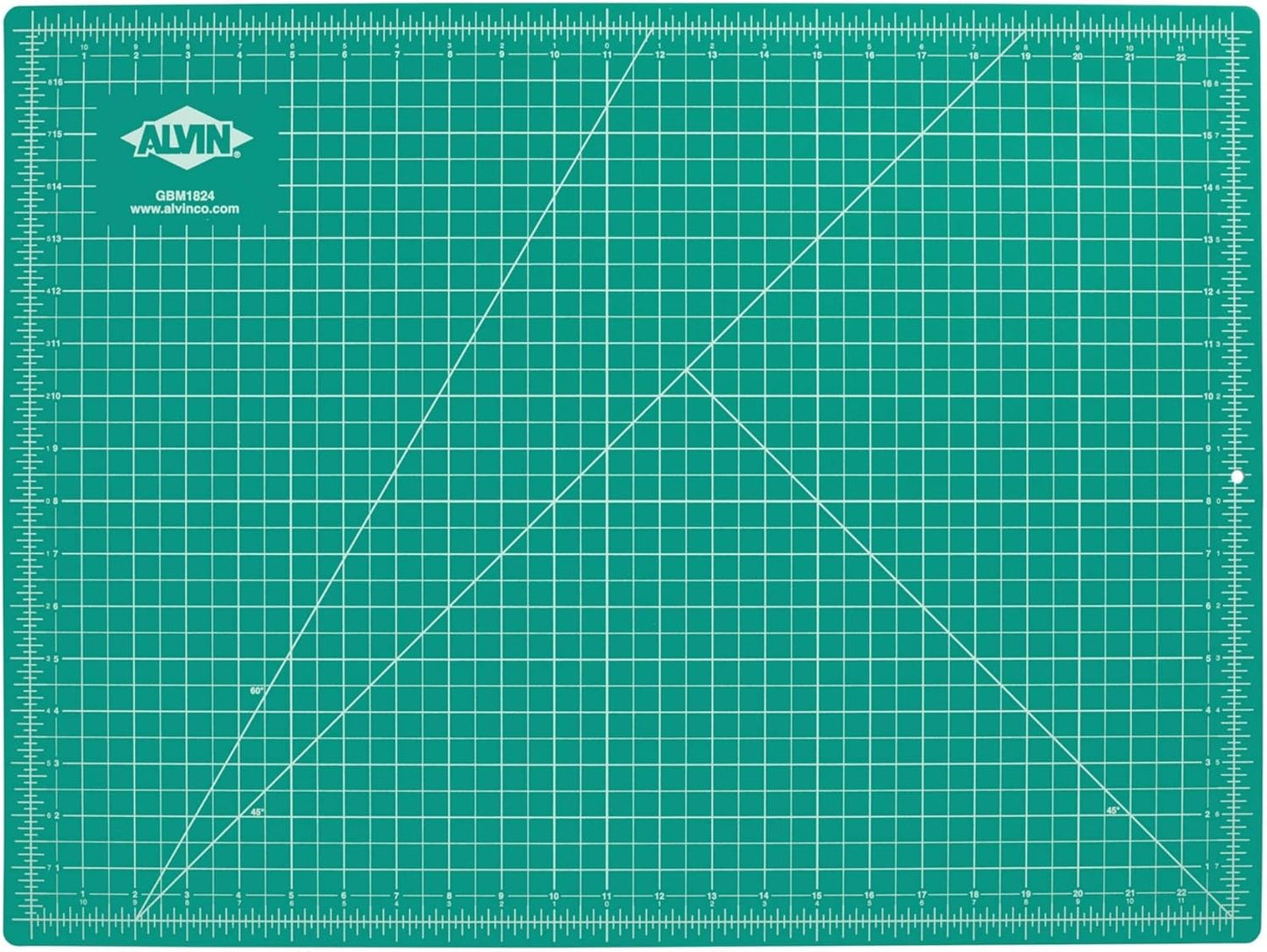 ALVIN GBM Self-Healing Cutting Mat 48 x 96 inch | Double-Sided Green/Black | 5-Layer Gridded Surface for Arts, Crafts and Sewing - Model GBM4896