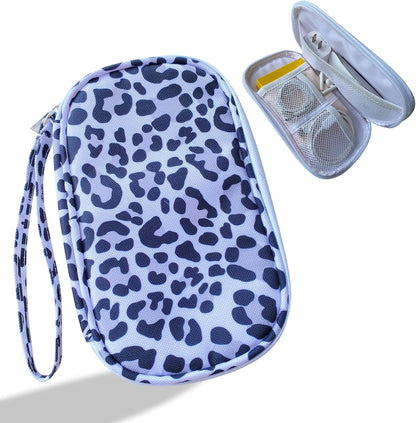 Electronics Organizer Travel Case, Cable Organizer Travel Essentials Tech Pouch,Suitable for Charger, Cable, Phone，Flash Drive,Bohemian leaves
