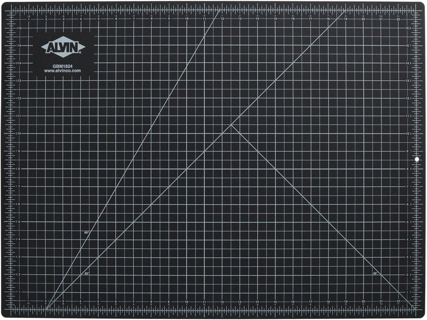 ALVIN GBM Self-Healing Cutting Mat 48 x 96 inch | Double-Sided Green/Black | 5-Layer Gridded Surface for Arts, Crafts and Sewing - Model GBM4896