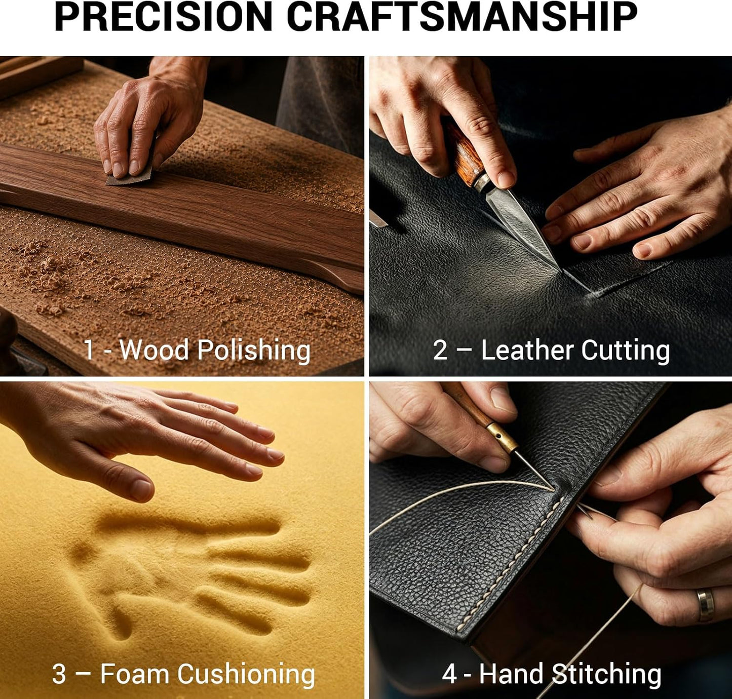 Keyboard Wrist Rest with Memory Foam Anti-Slip Rubber Base Ergonomic Wooden Wrist Rest for Mechanical Keyboard Durable and Easy to Clean for Gamer Staff (Walnut)