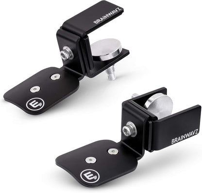 BRAINWAVZ Hengja - The Desk Headphone Stand Hanger Mount, All Metal, Rotatable Mount, PC & Gaming Headset Holder