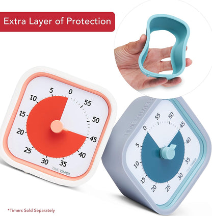 Time Timer MOD 60-Minute Visual Timer, Home Edition, Silent Operation, Study Tool for Homeschool and Office Use (Lake Day Blue)