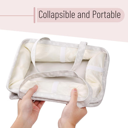 Mr. Pen- Baby Diaper Caddy Organizer, Gray, Medium, Nursery Storage Bin and Car Organizer for Diapers and Baby Wipes