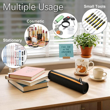 Cosmos Black Color EVA Hard Shell Stylus Pen Pencil Case Holder Compatible with Apple Pencil, Wacom Stylus Executive Fountain Pen, Ballpoint Pen, Stylus Touch Pen