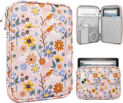 TiMOVO 9-11" Tablet Sleeve Bag for iPad 11-inch A16 2025, iPad 10.9"/10.2"| Air 11 Inch/5th/4th Gen. 10.9", Galaxy Tab A9+/A11Plus 11", Protective Bag with Pocket, Black
