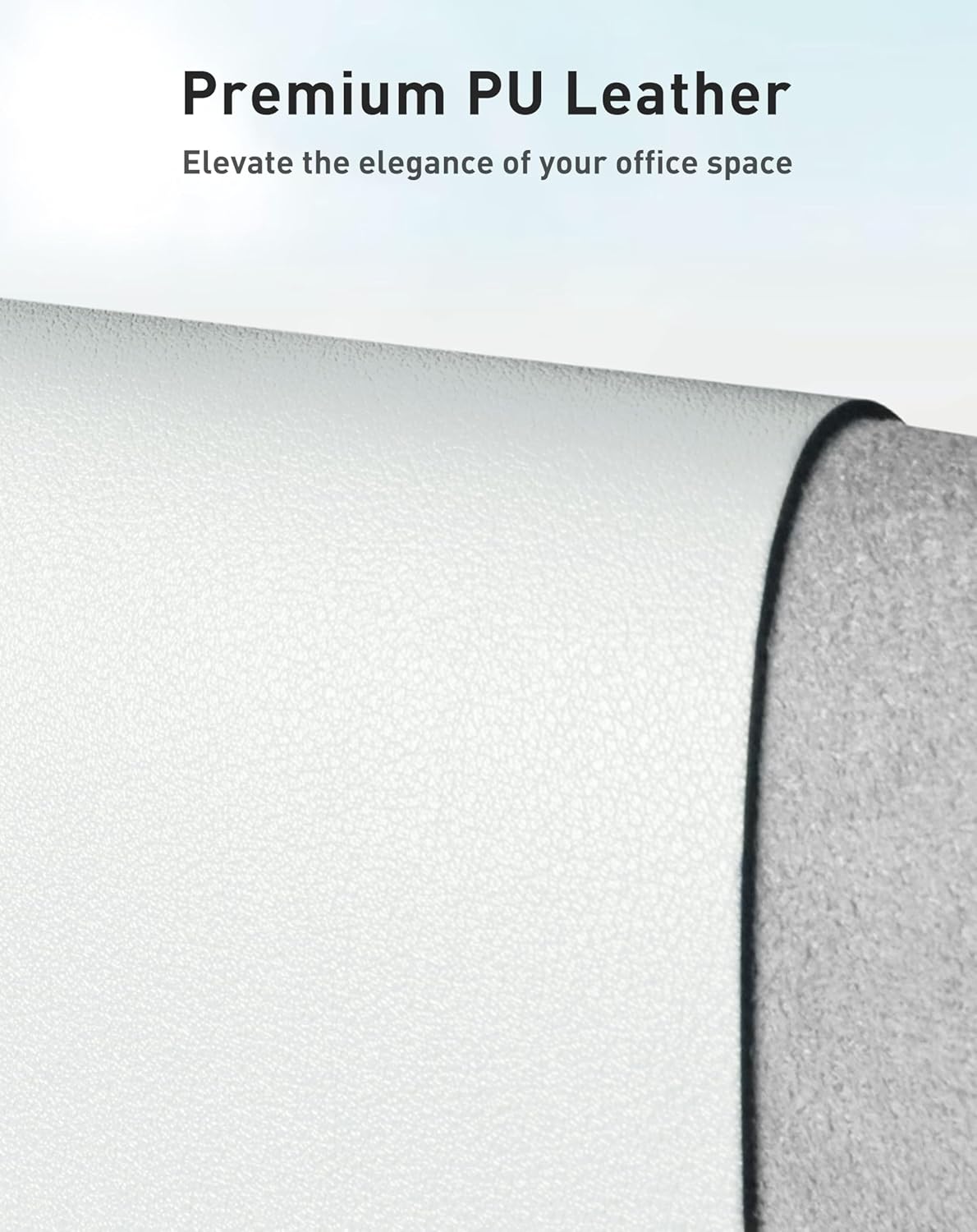 Aothia Leather Desk Pad Protector, Mouse Pad, Office Desk Mat, Non-Slip PU Leather Desk Blotter, Laptop Desk Pad, Waterproof Desk Writing Pad for Office and Home (Brown,23.6" x 13.7") - Colors B
