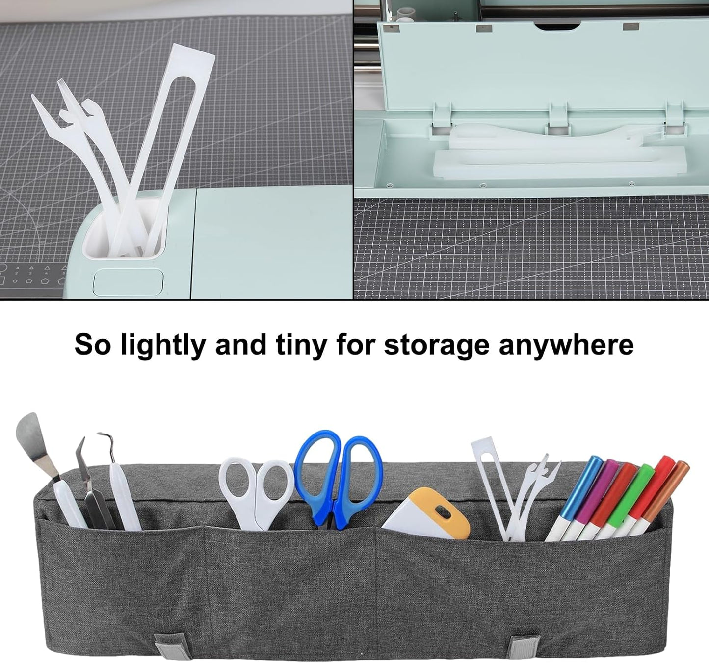 LOPASA Extension Tray Compatible with Cricut Maker 4/Maker 3/Maker/Explore 5, Cutting Mat Holder for Maker 4, Tray Extender for Cutting Mat, Machine Extension Accessories