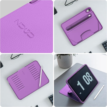 ZUGU CASE for iPad A16 11th Generation 11 Inch (2025), 10th Gen 10.9 Inch (2022) Magnetic Stand & Sleep/Wake Cover, Model #s A3354, A3355, A3356, A2696, A2757, A2777, Stealth Black