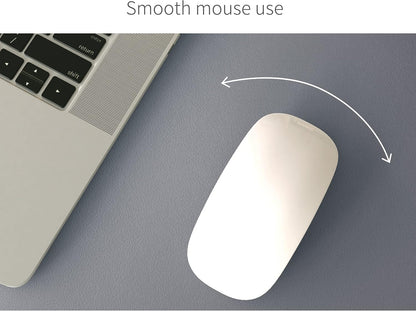 RENMTURE Dual-Sided Mouse Pad, Natural Cork & PU Leather Large Desk Pad for Office and Home Work, Desk Protector Non-Slip, Waterproof, Easy Clean (Olive Green, 32"x16")