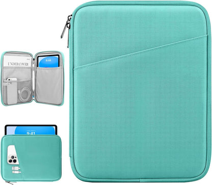 Dadanism 9-11" Tablet Sleeve Bag Carrying Case for iPad (A16) 11th Gen 11", iPad 10th Gen 10.9" Air 5/4, iPad Air M4/Pro 11", iPad 9/8/7th, Galaxy Tab A11+ Plus 11", Remarkable 2 10.3", Black