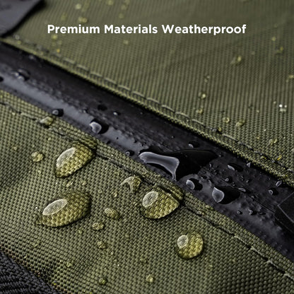 ALPAKA Admin Pouch Pro EDC Organizer - Small Tool Pouch with Smooth Zipper, Weatherproof Storage for Electronics, Cables, Travel Accessories - Black Axogrid 300D Fabric