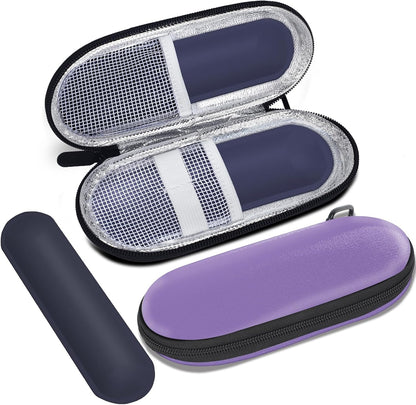 MOSLA Insulin Cooler Travel Case with 2 Reusable Ice Packs for Insulin Pen Portable Medical Cooler Bag for Diabetes and Other Diabetic Supplies for The Daily Life and Trip