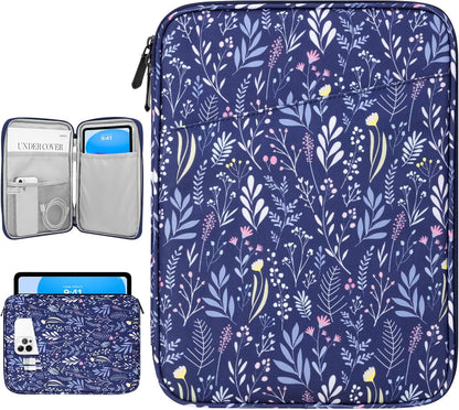 Dadanism 9-11" Tablet Sleeve Bag Carrying Case for iPad (A16) 11th Gen 11", iPad 10th Gen 10.9" Air 5/4, iPad Air M4/Pro 11", iPad 9/8/7th, Galaxy Tab A11+ Plus 11", Remarkable 2 10.3", Black