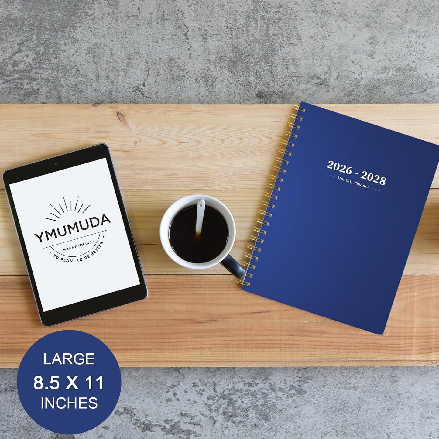 Ymumuda Weekly To Do List Notepad - Daily To Do List Undated 52 - Week Sheets, 8.5x11" Weekly Goal Notebook, Habit Tracker Journal, Excellent for Student School Work Personal Productivity Organizer