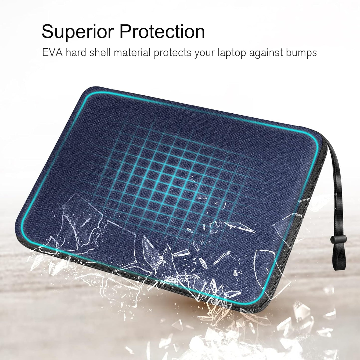 FINPAC Hard Laptop Sleeve Case for MacBook Neo A18 Pro,13 inch MacBook Air 2026 M5/M4/M3/M2/M1,14 inch MacBook Pro 2026 M5/M4/M3/M2 Pro/Max,Waterproof Case for Dell,Surface Laptop,HP,Acer,Black | Hard