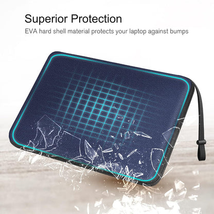 FINPAC Hard Laptop Sleeve Case for MacBook Neo A18 Pro,13 inch MacBook Air 2026 M5/M4/M3/M2/M1,14 inch MacBook Pro 2026 M5/M4/M3/M2 Pro/Max,Waterproof Case for Dell,Surface Laptop,HP,Acer,Black | Hard