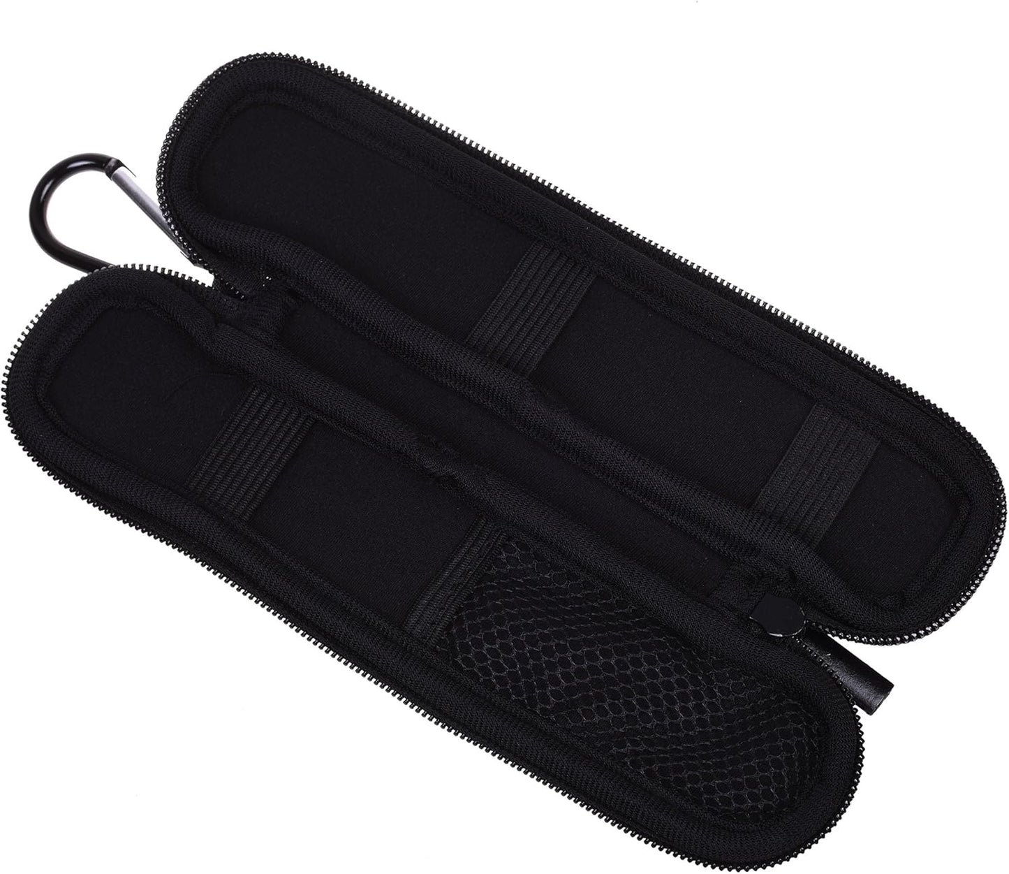 Cosmos Black Color EVA Hard Shell Stylus Pen Pencil Case Holder Compatible with Apple Pencil, Wacom Stylus Executive Fountain Pen, Ballpoint Pen, Stylus Touch Pen